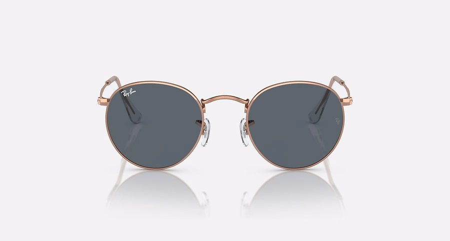 ROUND METAL ROSE GOLD